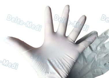 Gants chirurgicaux jetables d'hôpital médical, gants chirurgicaux stériles mous
