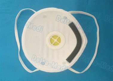 FFP1 Earloop jetable le masque protecteur, respirant le masque jetable de respirateur avec la valve d'exhalation