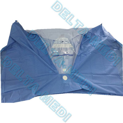 Chirurgical stérile jetable bleu-foncé de SBPP drape pour l'urologie avec le sac de collecte