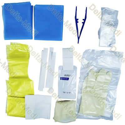 Kit jetable d'habillage chirurgical de dialyse d'hôpital de habillage de premiers secours stériles médicaux de kit