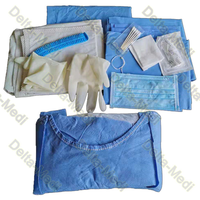 Naissance chirurgicale jetable médicale stérile Kit Pack de bébé de la livraison de bébé de kits