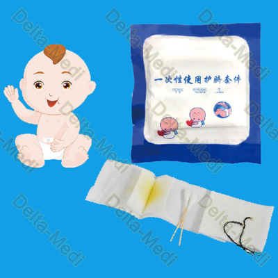 Kit de soins du ventre pour bébé Kit de protection du nombril pour nouveau-né Ceinture de protection du nombril souple