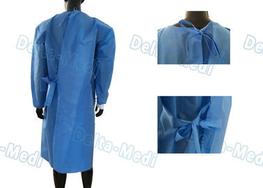 Docteur jetable standard Gowns, couture jetable de fil de robes de barrière