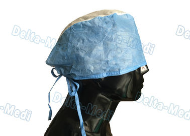 Couleur adaptée aux besoins du client non tissée chirurgicale jetable respirable antipoussière de chapeaux