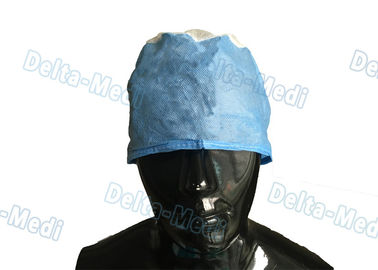 Couleur adaptée aux besoins du client non tissée chirurgicale jetable respirable antipoussière de chapeaux