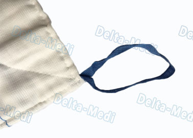 Gaze hémostatique molle blanche de PVA, absorptivité à haute contenance de liquide de coton de 100% de bandage pur de bout droit