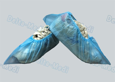 Couvertures jetables non tissées de chaussure chirurgicale de bleu de pp/SMS pour l'hôpital/laboratoire