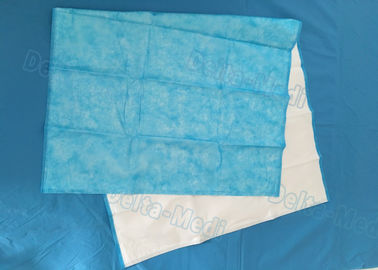 Feuilles médicales jetables de couleur bleue, draps médicaux 40 - 100gsm