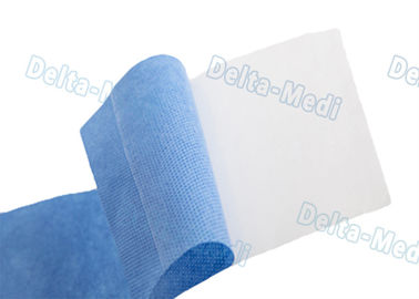 Le bleu/vert drapent op - attachez du ruban adhésif à la surface jetable auto-adhésive 50 x 9CM de kit 50 X 10CM
