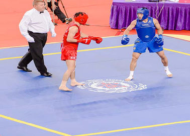 Tapis durable de Sanda de concurrence de tapis de formation de gymnastique de plate-forme de Wushu