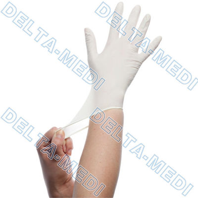 Gants médicaux chirurgicaux en poudre stériles de latex pour la salle d'opération