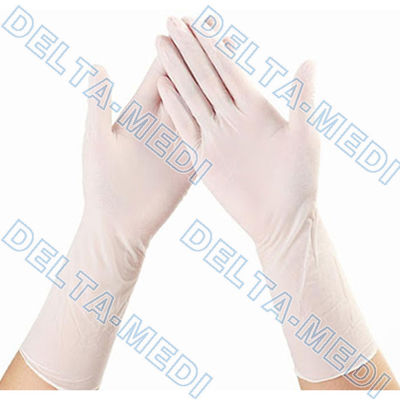 Résistance de glissement perlée pour gifler les gants chirurgicaux jetables