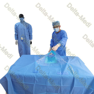 Paquet chirurgical jetable renforcé d'Arthroscopy de genou de PP+PE/SMS/SMMS/SMMMS