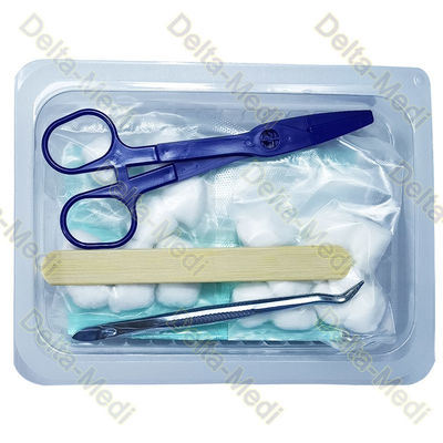 Spatule orale de boule de coton de gants de bavoir de Kit Disposable Surgical Kits With de soin