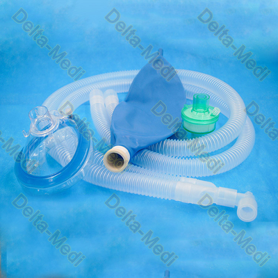 Circuit de respiration jetable de Kit Ventilator Kit Corrugated Anesthesia de filtre pour l'hôpital