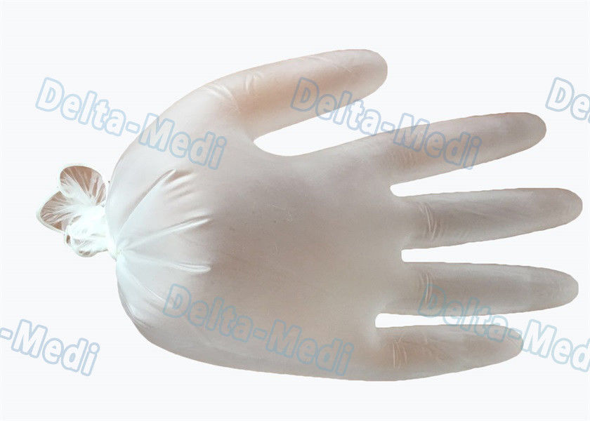 Toxique imperméable inodore de NO- de gants chirurgicaux jetables des nitriles/PVC