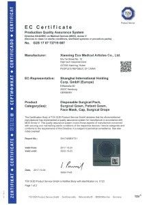 Chine Shandong Delta-Medi Co.,Ltd certifications
